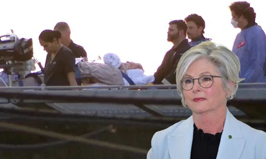 Helen Haines’ condition improves following alleged attack, but remains serious